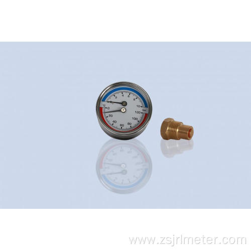 Temperature pressure gauge